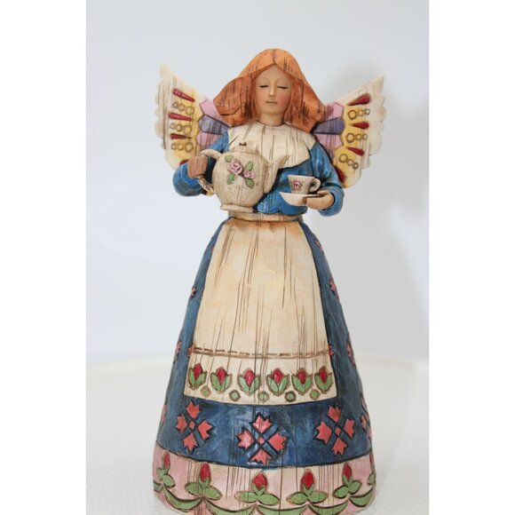 Jim Shore Heartwood Creek - Angel of Hospitality - Picture 1 of 3